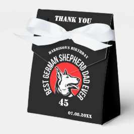 Best German Shepherd Vater Ever Favor Boxes Geschenkschachtel