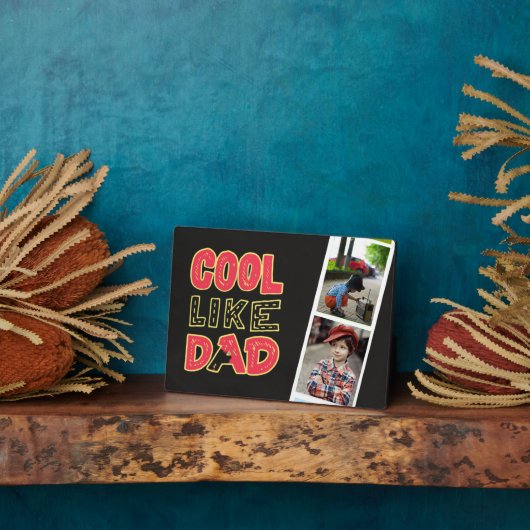 BEST Geschenk für VATER! Fotos hinzufügen - Väter- Fotoplatte (Seite)