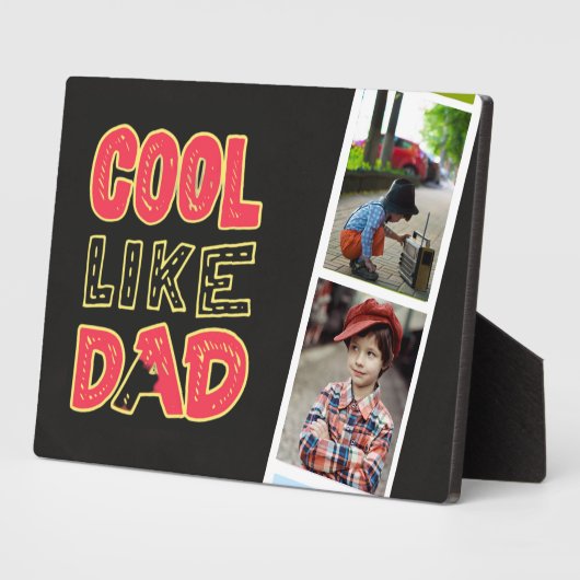 BEST Geschenk für VATER! Fotos hinzufügen - Väter- Fotoplatte (Seite)