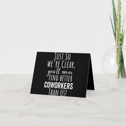 BEST GIFT FOR LEAVING COWORKERS (Vorderseite)