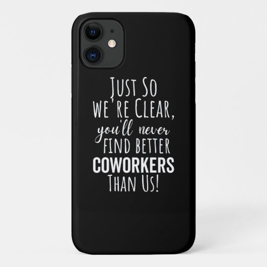 BEST GIFT FOR LEAVING COWORKERS Case-Mate iPhone HÜLLE (Rückseite)