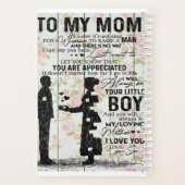 Best Gift For Son | To My Son Quotes Planer (Rückseite)
