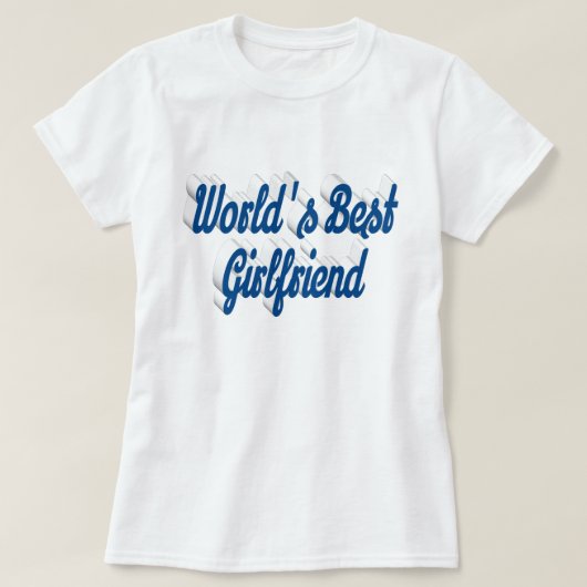 Best Girlfriend T-Shirt (Design vorne)