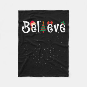 Best Glaube Weihnachten Pajama Shirt Ever Xmas Fam Fleecedecke