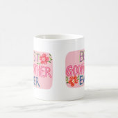 Best Godmother Ever Hand-drawn lettering Gift Kaffeetasse (Mittel)