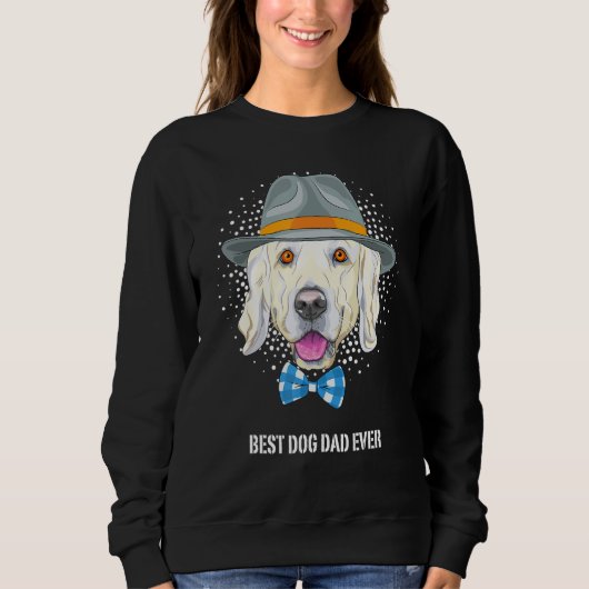 Best Golden Retriever Dog Dad for Dog Dad Ever Dog Sweatshirt (Vorderseite)