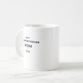 ☕ Best Golden Retriever Mom Ever – White Mug Kaffeetasse (Vorderseite Links)