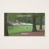 Best Golf Business Card (Rückseite)