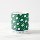 BEST GOLFER EVER Golf Balls T-Shirts Klassischer S Kaffeetasse (Mittel)