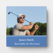 Best Golfer Plaque Fotoplatte (Vorderseite)