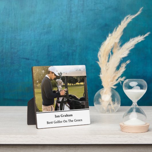 Best Golfer Plaque Fotoplatte (InSitu)