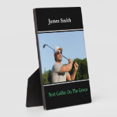 Best Golfer Plaque Fotoplatte (Seite)