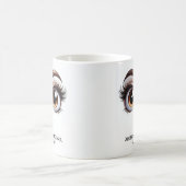 Best Gossip, Fabulous Eyes Funny Face Kaffeetasse (Mittel)