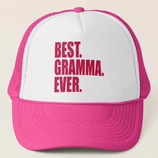 Best. Gramma. Immer.(rosane) Truckerkappe (Vorderseite)
