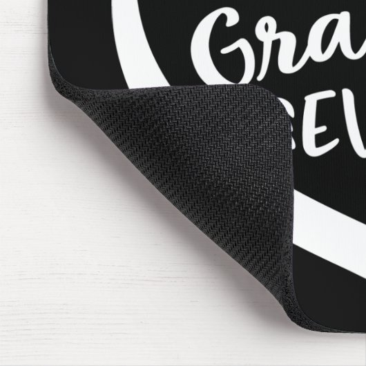Best Grammy Ever Heart Design Mousepad (Ecke)