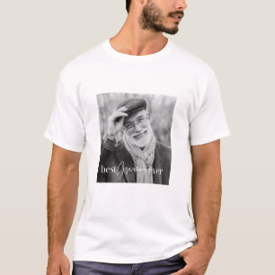 Best Grampa Ever Modernstes Foto T-Shirt