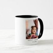 Best Gramps Ever 2 Photo Personalized Grandfather Tasse (VorderseiteRechts)
