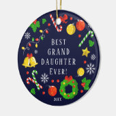 Best Grand Daughter Ever Weihnachtsschmuck (Links)
