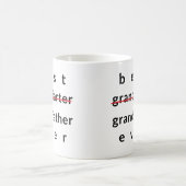 Best Grand-Farter Ever Mug for Grandpa Kaffeetasse (Mittel)