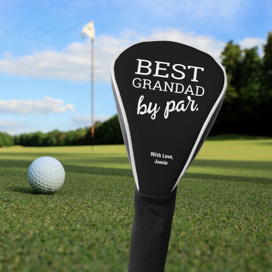 Best Grandad by par Modern Typografy Individuelle  Golf Headcover