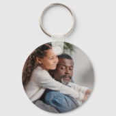 Best Grandad jemals Happy Vathers Day Foto Schlüsselanhänger (Rückseite)