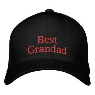 Best Grandad's Embroidered Hat Bestickte Baseballkappe