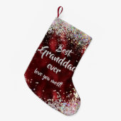 Best GrandDAD Kleiner Weihnachtsstrumpf (Vorderansicht (hängend))