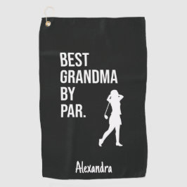 Best Grandma By Par Golfer Gifts For Grandmother Golfhandtuch