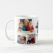 Best Grandma Ever - Cute Photo Collage for Grandma Kaffeetasse (Links)