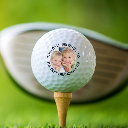 Best Grandma Ever Foto Golfball
