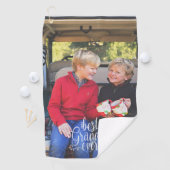 Best Grandma Ever Foto Golfhandtuch (Insitu)