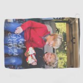 Best Grandma Ever Foto Golfhandtuch (Horizontal)