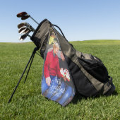 Best Grandma Ever Foto Golfhandtuch (Gras)