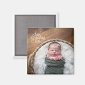 Best Grandma Ever Foto Magnet (Vorderseite/Rückseite)