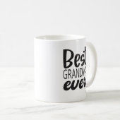 BEST GRANDMA EVER KAFFEE TASSE (VorderseiteRechts)