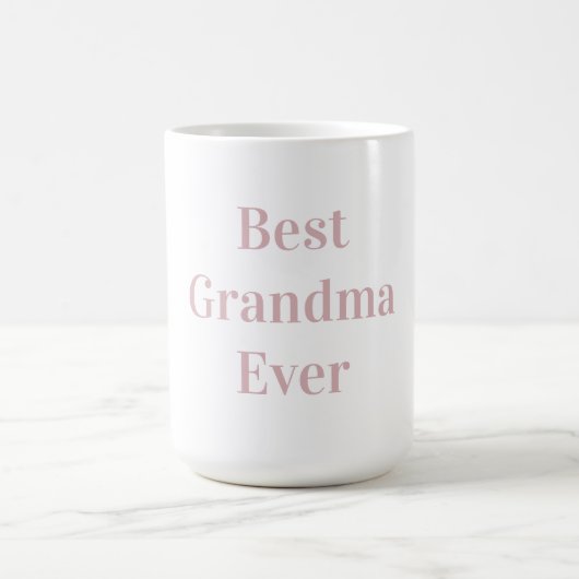 Best Grandma Ever  Kaffeetasse (Mittel)