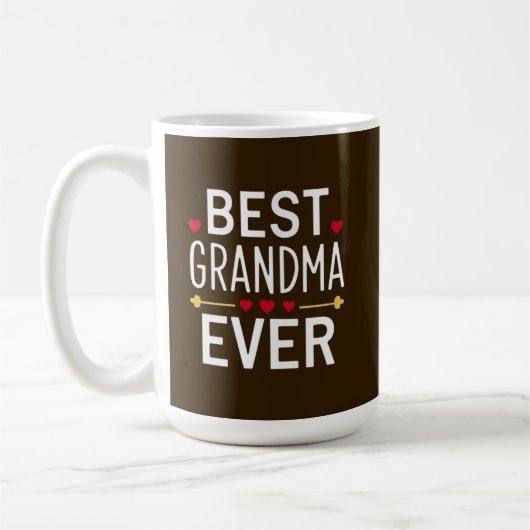 Best grandma ever kaffeetasse (Links)