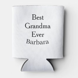 Best Grandma ever name date simple mothers day min Dosenkühler