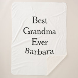 Best Grandma ever name date simple mothers day min Sherpadecke