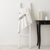 Best Grandma ever name date simple mothers day min Sherpadecke (Beispiel)