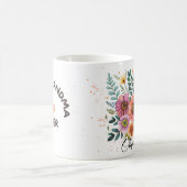 Best Grandma Ever Personalized Kaffeetasse (Mittel)