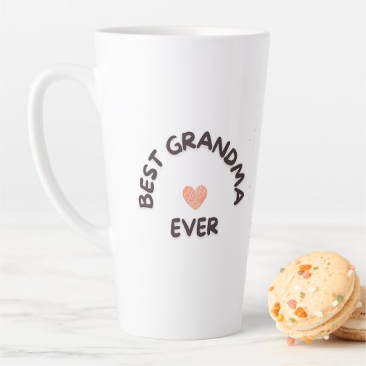 Best Grandma Ever Personalized Milchtasse (Beispiel)
