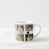 Best Grandma Ever Photo Collage – Gift with Hearts Espressotasse (Rechts)
