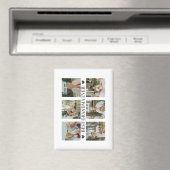 Best Grandma Ever Photo Collage – Gift with Hearts Magnet (In Situ (Geschirrspüler))