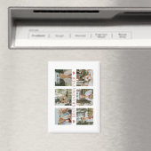 Best Grandma Ever Photo Collage – Gift with Hearts Magnet (In Situ (Geschirrspüler))