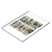 Best Grandma Ever Photo Collage – Gift with Hearts Notizblock (Linke Seite)