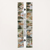 Best Grandma Ever Photo Collage – Gift with Hearts Yogamatte (Vorderseite)