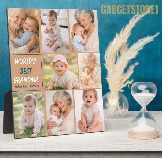 Best Grandma Ever Photo | Personalized Grandparent Fotoplatte