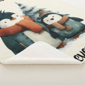 Best Grandma Ever Winter Penguins Sherpadecke (3/4)