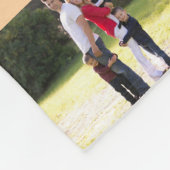 Best Grandma Family Photo Collage Fleecedecke (Ecke)